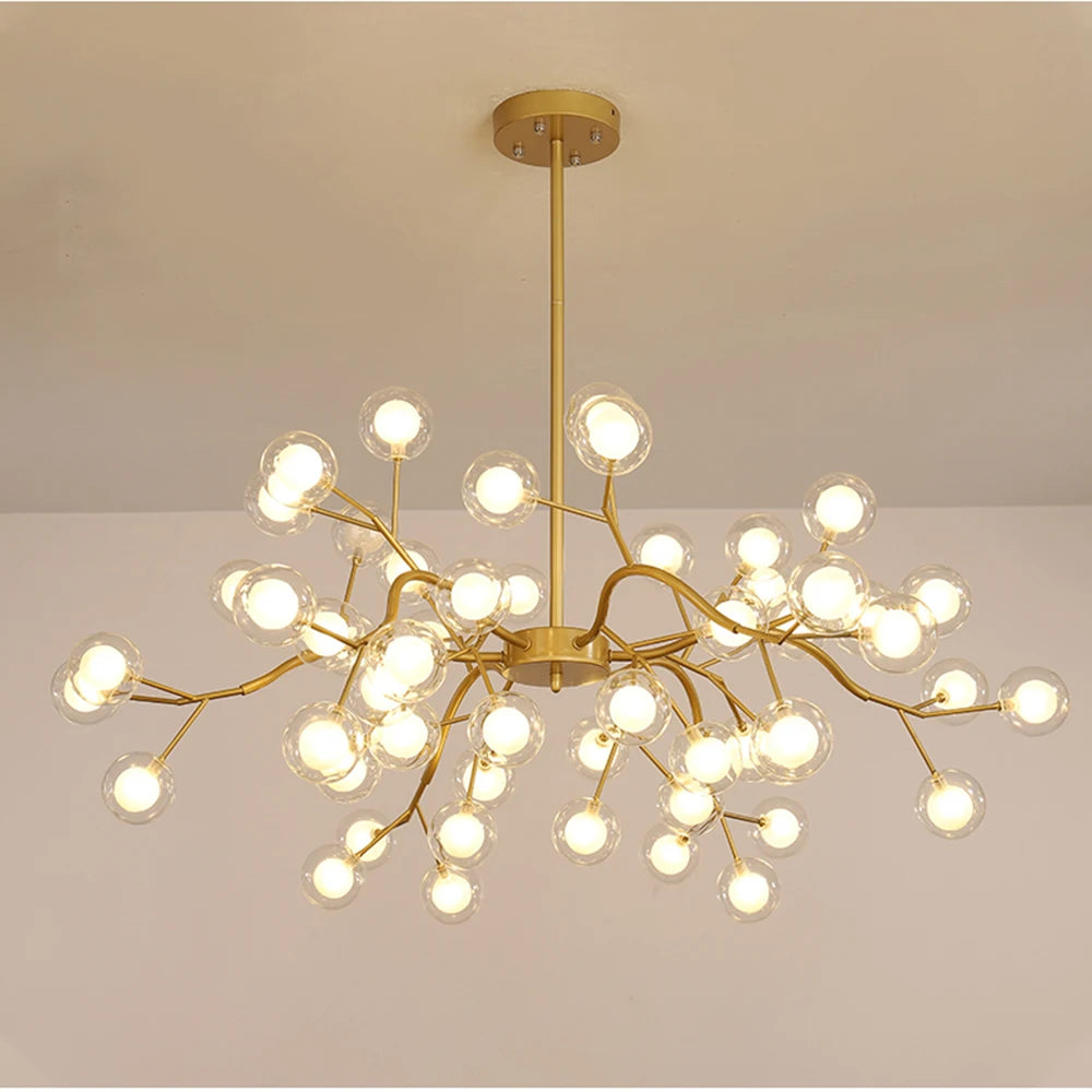 Nordic Rose Gold Chandelier