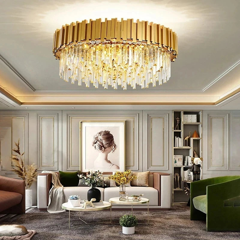 Luxury Crystal Chandelier for Living & Dining Room