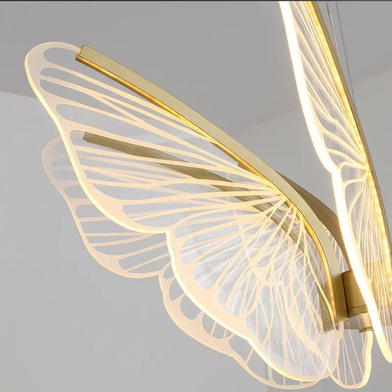 Butterfly LED Hanging Chandelier