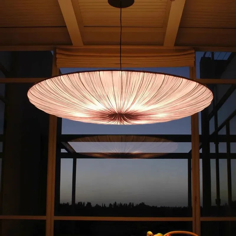 Nordic Wabi Sabi Cloth Ceiling Chandelier