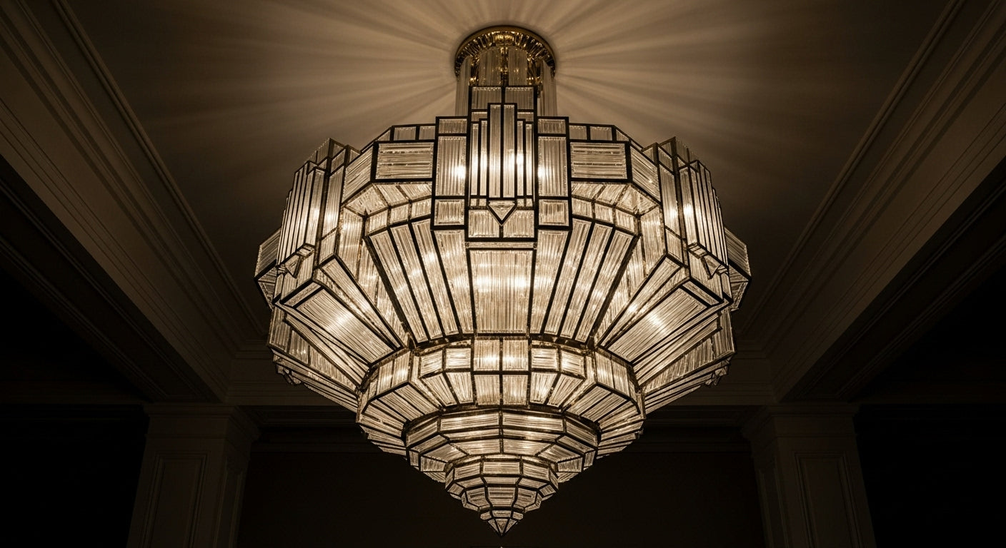 Monaco Art Deco Chandelier