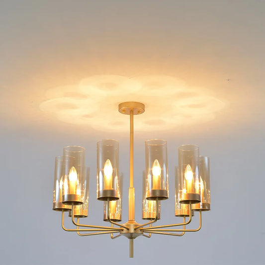 Nordic chandelier modern glass lighting