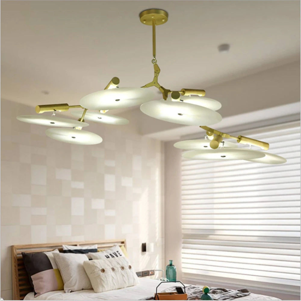 Modern Molecule Chandelier