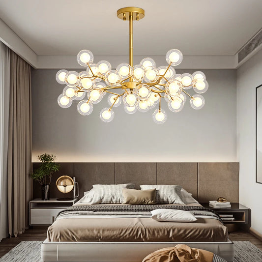 Nordic Rose Gold Chandelier