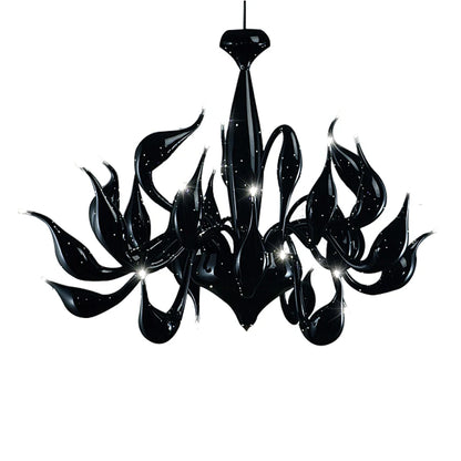 Italian Swan Neck Chandelier