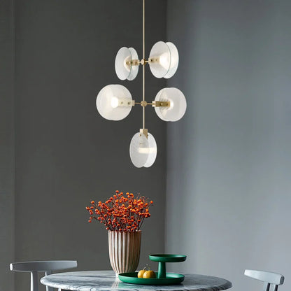 Gold Nordic Hanging Chandelier