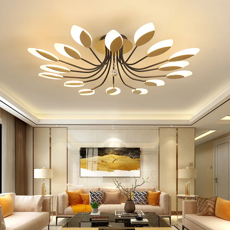 Vintage Flower Chandelier