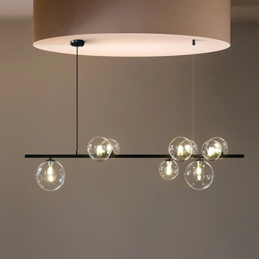 Modern Nordic Glass Ball Chandelier Light