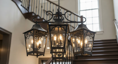 Savoy Gothic Lantern Chandelier