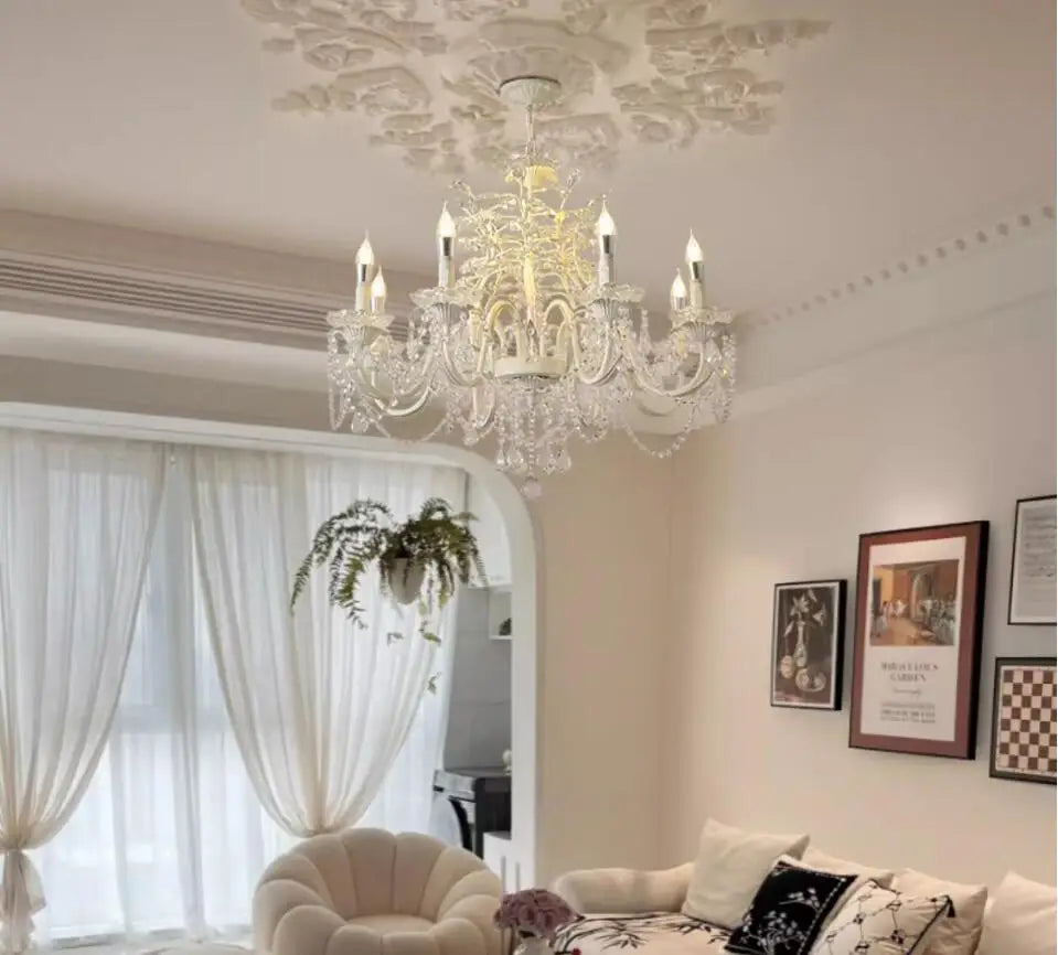 French Crystal Chandelier- Decora Fixture
