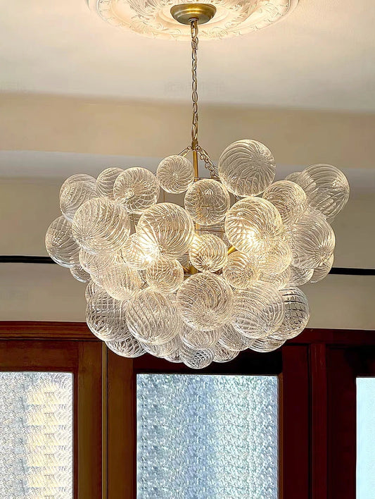 Light Luxury Hanging Bubble Chandelier