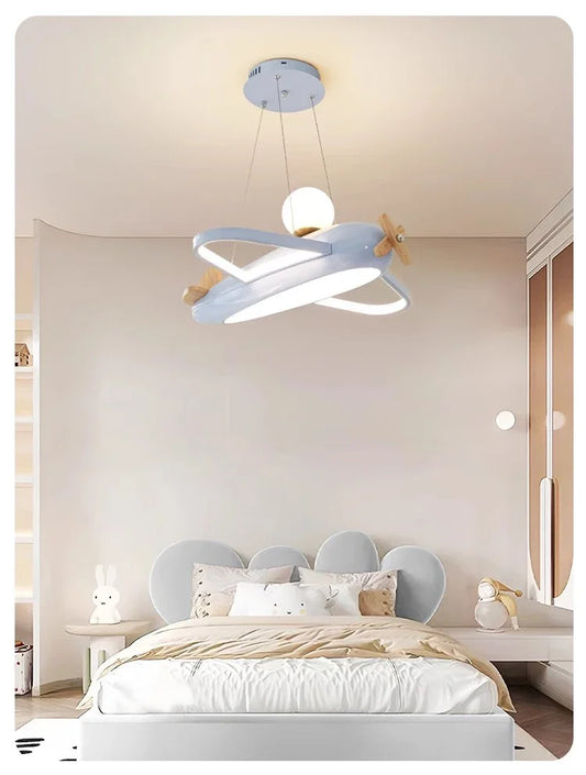 Nordic Aircraft Design Led Ceiling Chandelier