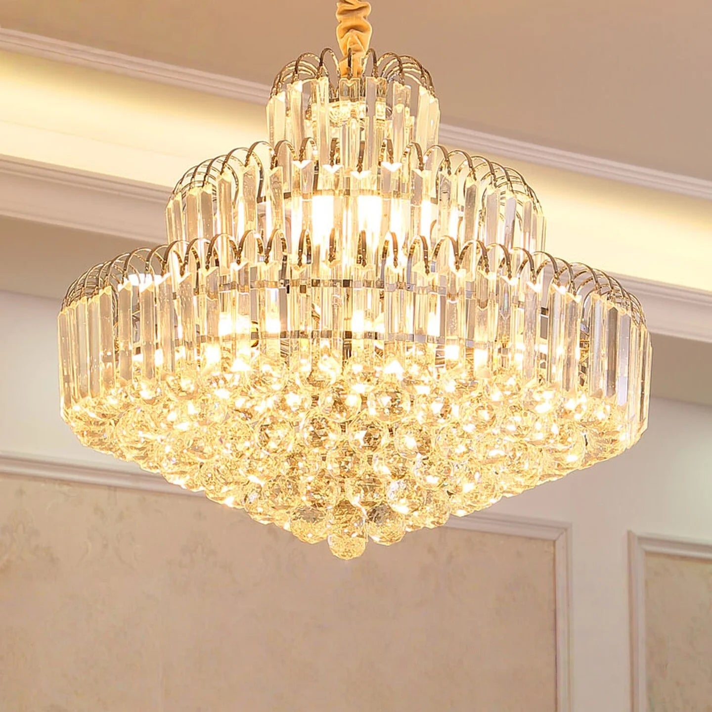 EuroCrystal LED Chandelier