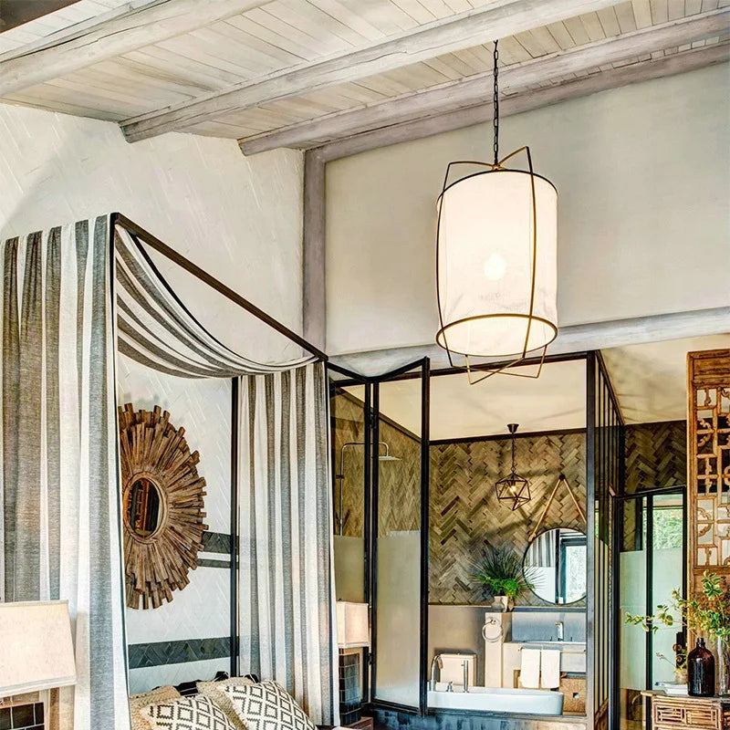 Japanese Quiet Style Chandelier