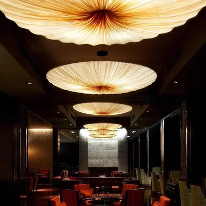 Nordic Wabi Sabi Cloth Ceiling Chandelier