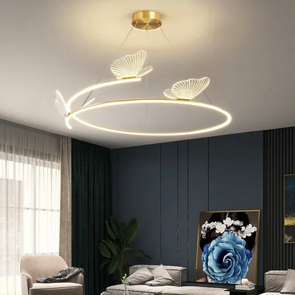 Butterfly LED Hanging Chandelier