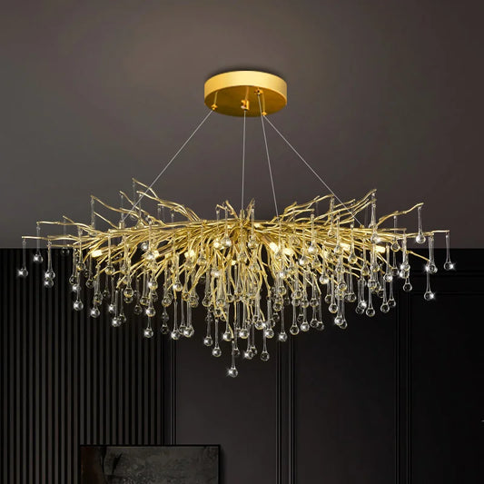 Luxury LED Crystal Pendant Chandelier