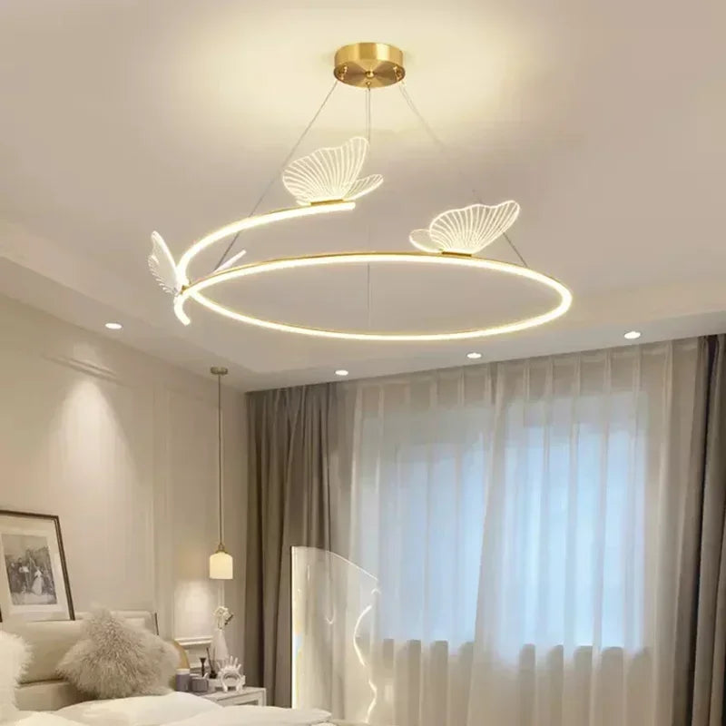 Butterfly LED Hanging Chandelier