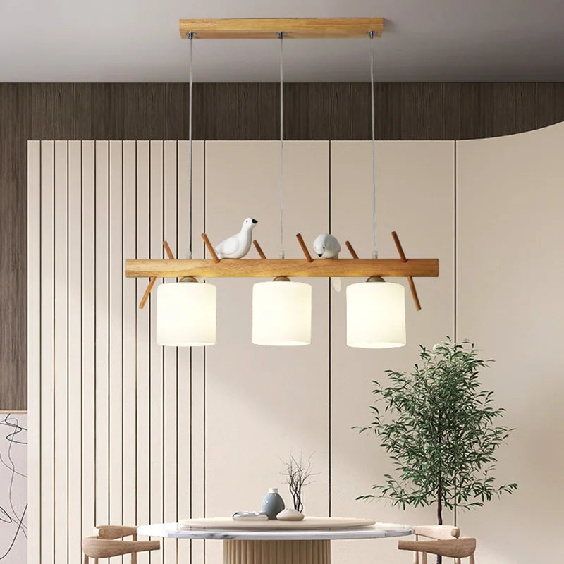 Kitchen Island Bird Chandelier
