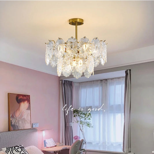 French LED Ceiling Chandelier for Restaurant & Bedroom