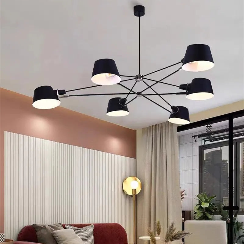 Lounge Vintage Metal Chandelier