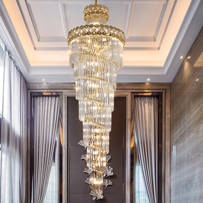 Villa Lobby Crystal Chandelier