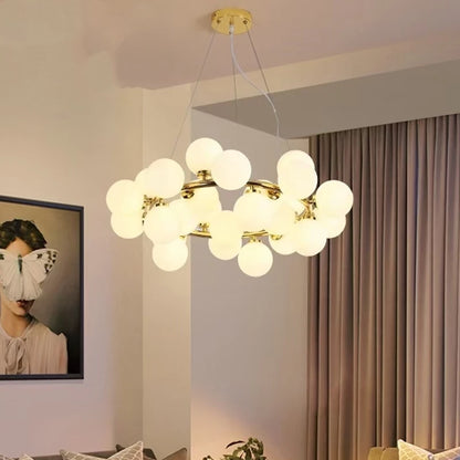 Nordic Round chandelier Glass Ball Chandeliers