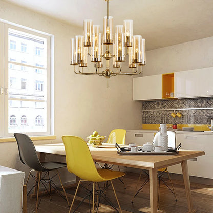 Modern LED Lustre Chandelier for Living & Dining Room