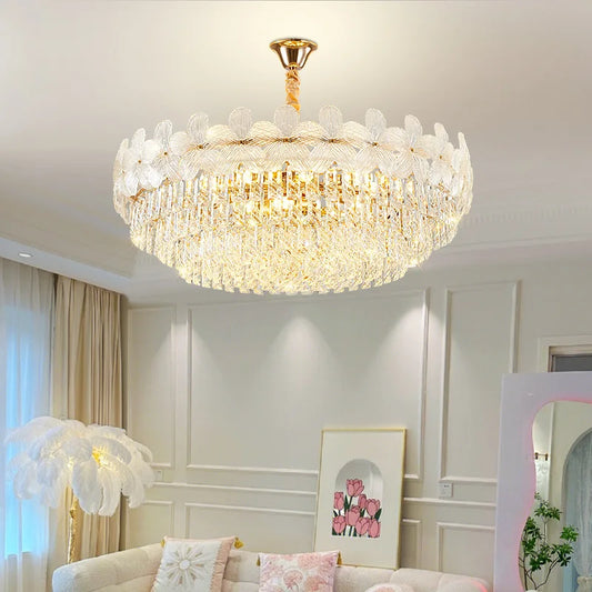 Luxury French Crystal Ceiling Chandelier