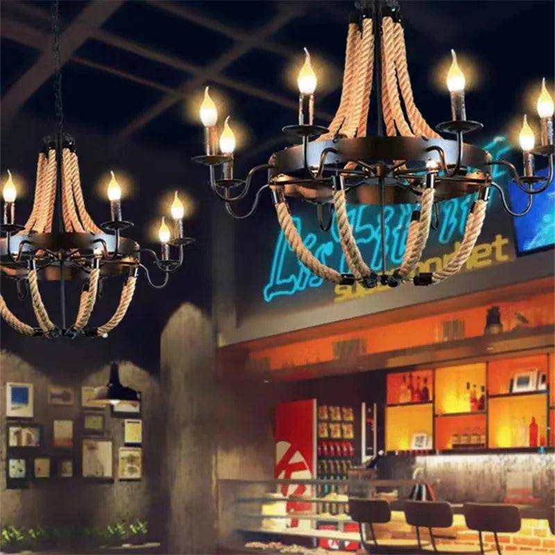 Vintage Loft Retro Personality Chandelier