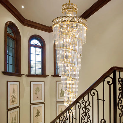 Villa Lobby Crystal Chandelier