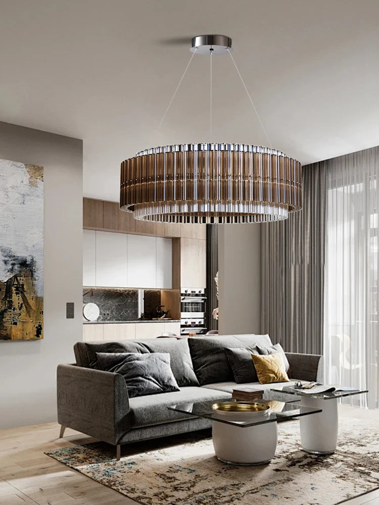 Nordic Designer Crystal  Led Dimmable Chandelier