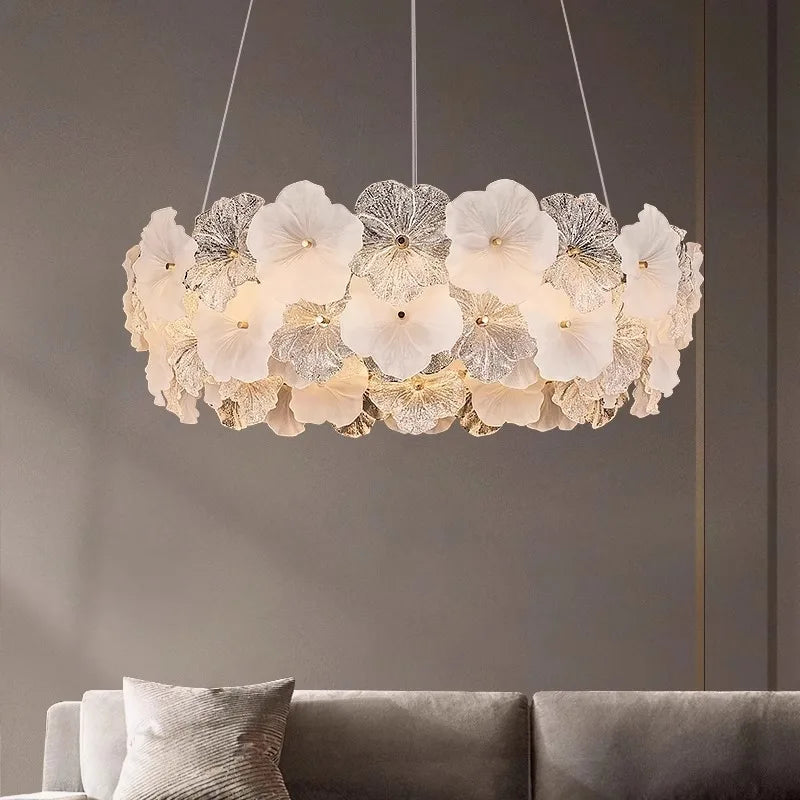Flower Design Pendant Light