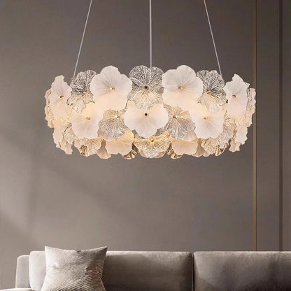 Flower Design Pendant Light