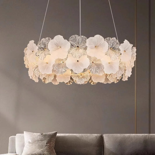 Flower Design Pendant Light