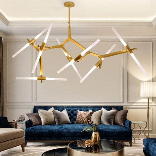 Luxury Branch LED Chandelier for Living & Dining Room