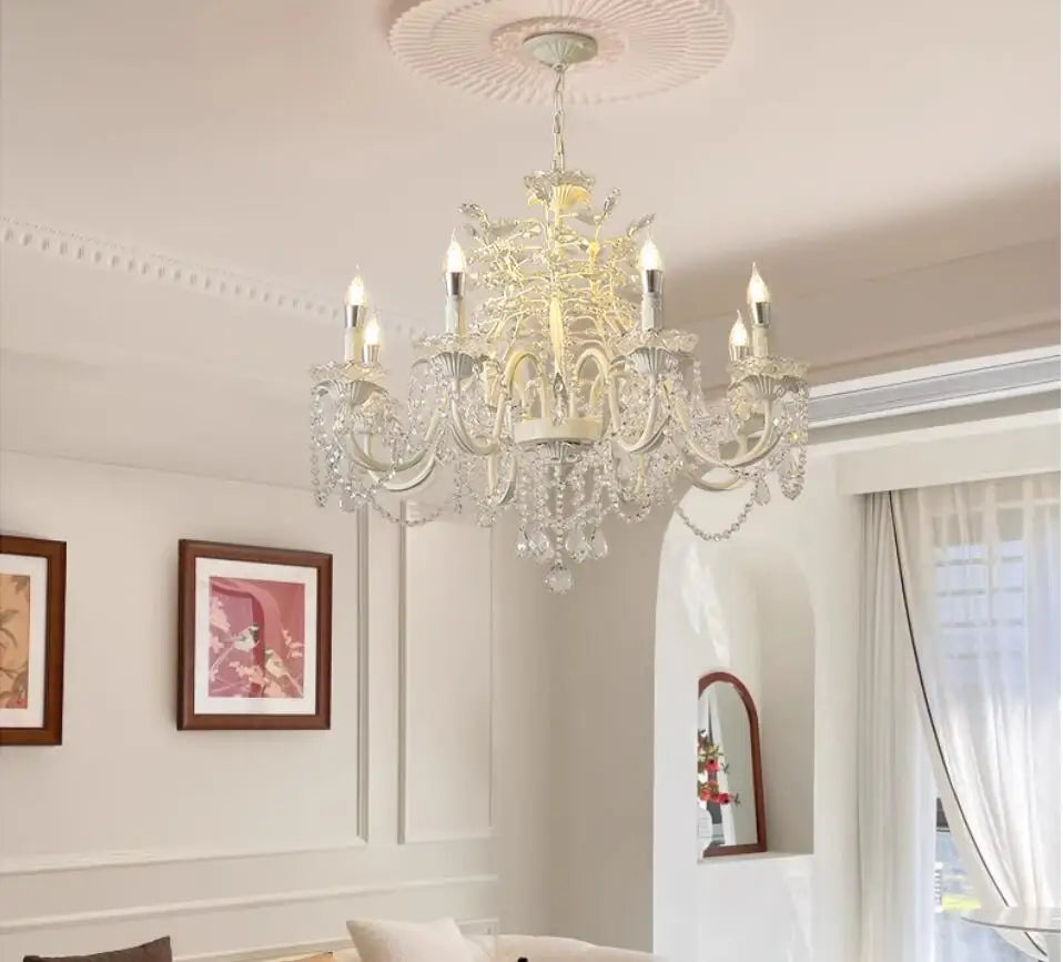 French Crystal Chandelier- Decora Fixture