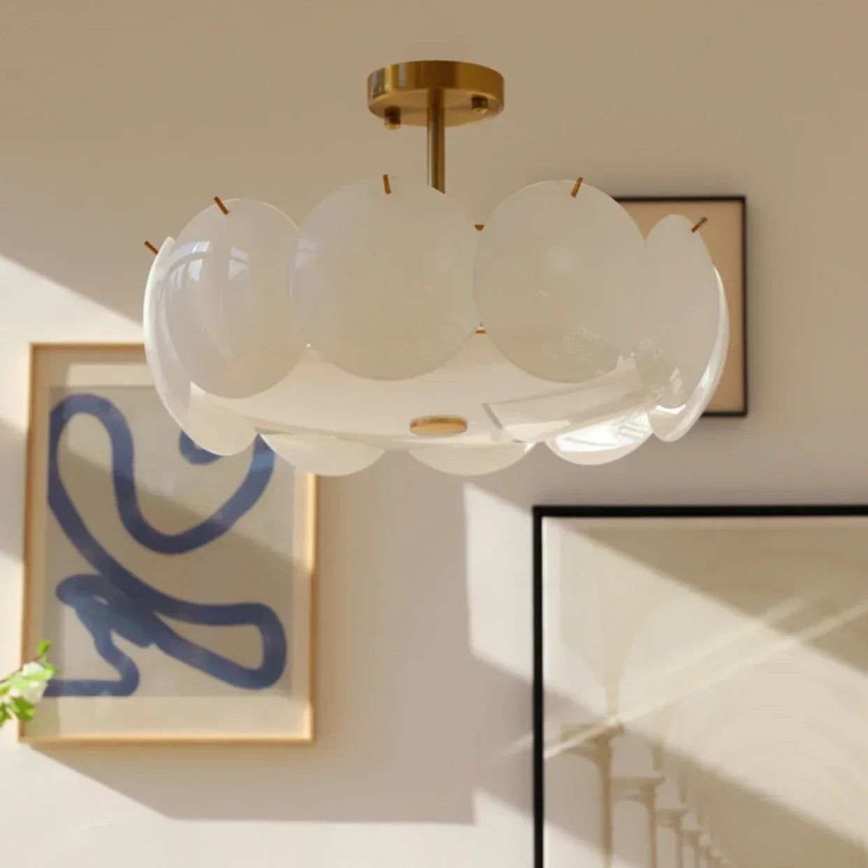 French Cream Style Chandelier
