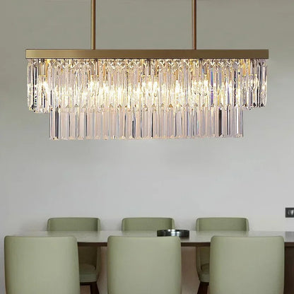 Elegant Crystal Hanging Lamp