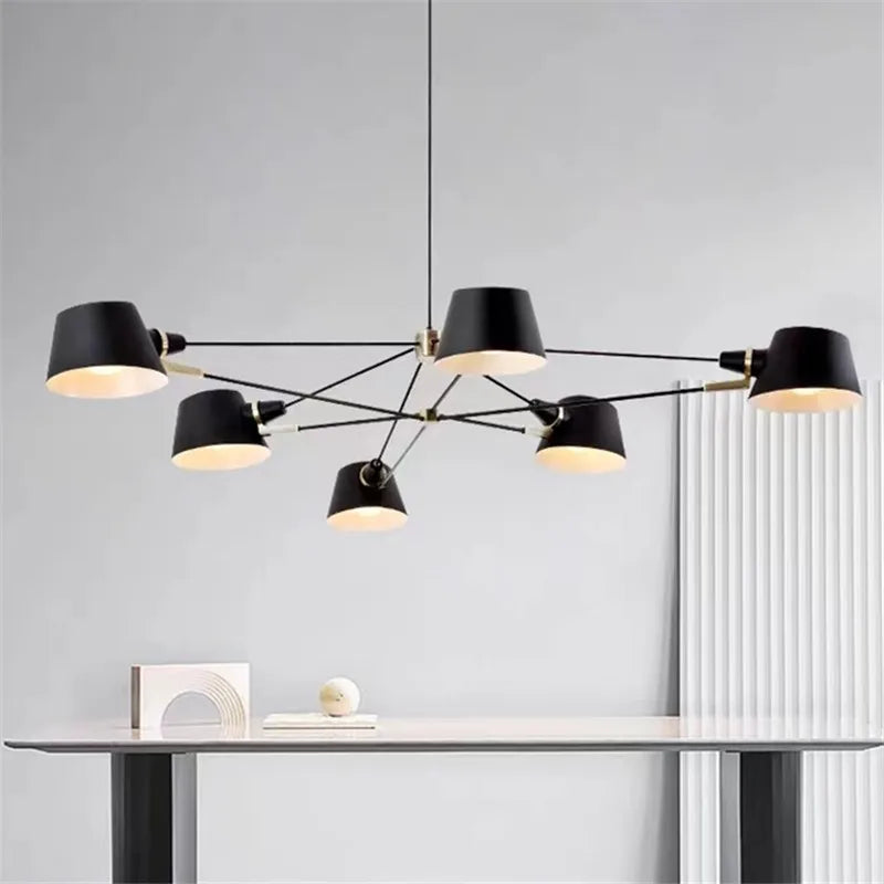 Lounge Vintage Metal Chandelier