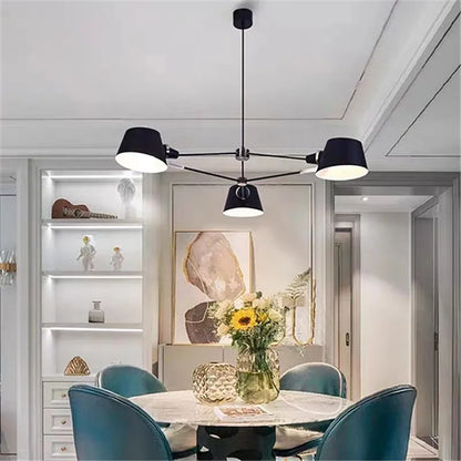 Lounge Vintage Metal Chandelier