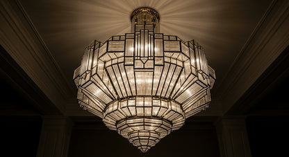 Monaco Art Deco Chandelier