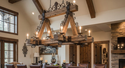 Sierra Rustic Chandelier